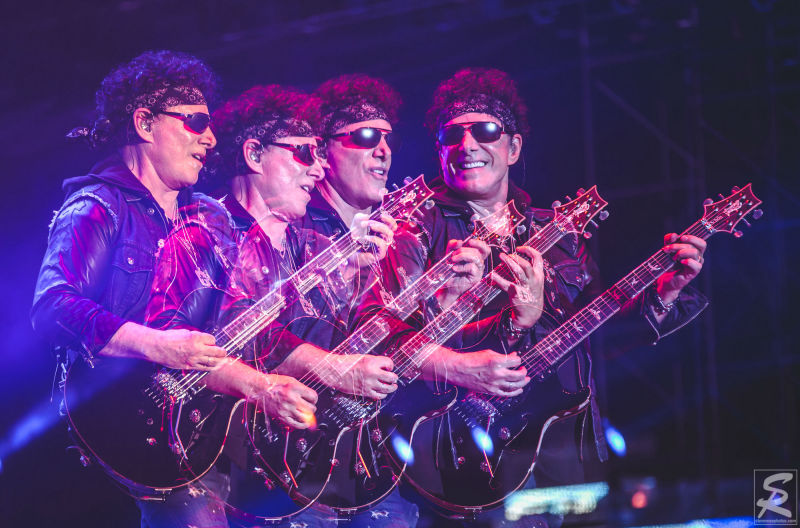 Purple Haze version of multi-Neal Schons jamming out